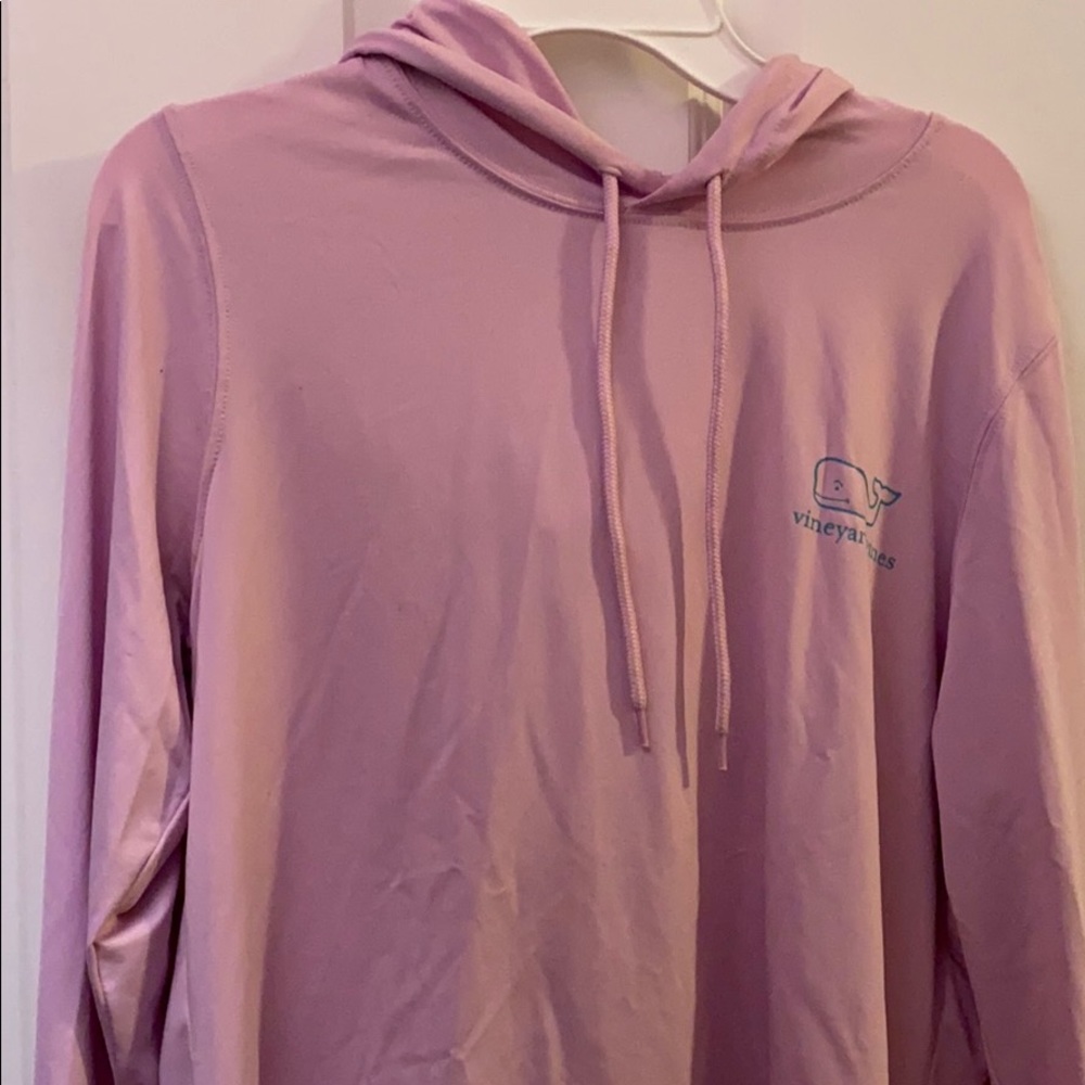 Vineyard vines long sleeve hoodied shirt